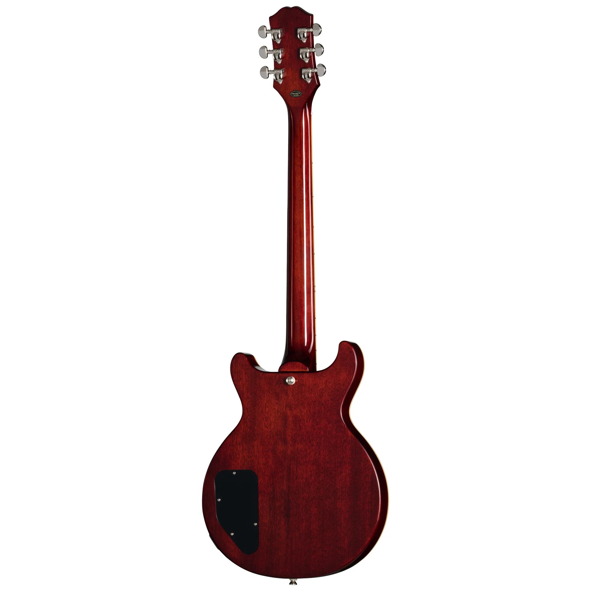 Epiphone Les Paul Special Double Cut Figured Bourbon Burst - Hinteransicht